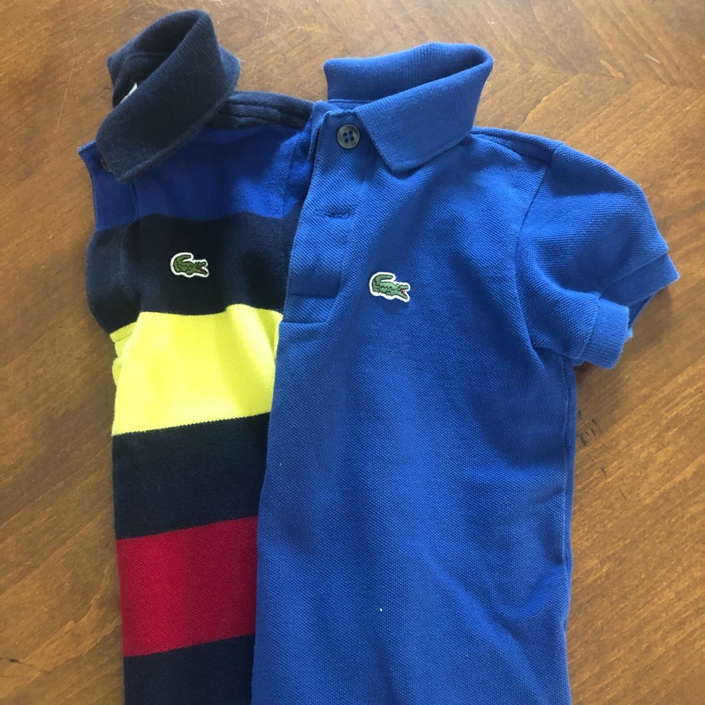 Toddler Lacoste polos